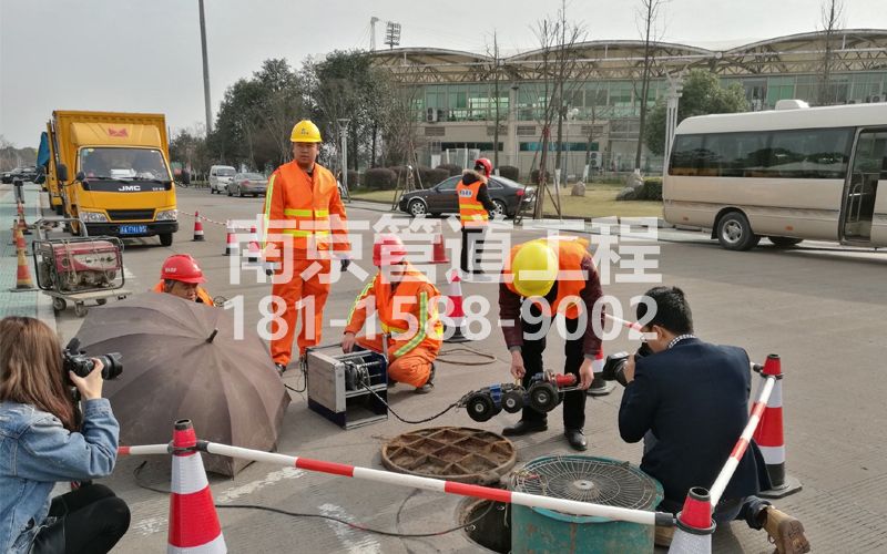 219栖霞村管道检测